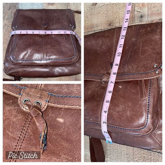 The Sak Ventura Convertible Back Pack/ Shoulder Bag For Women Leather Brown main image 9